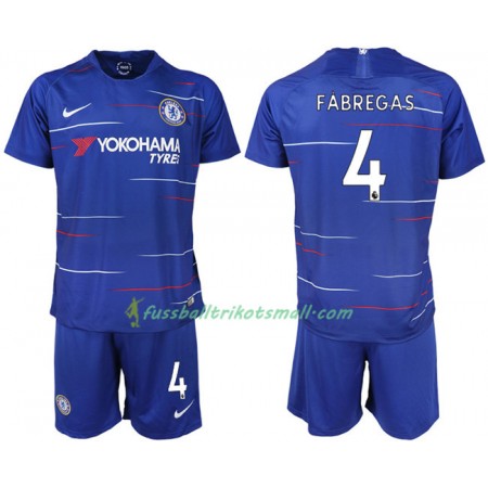 Fußballtrikots Chelsea FABREGAS 4 Kinder 2018-2019 Kurzarm Heimtrikotsatz kaufen